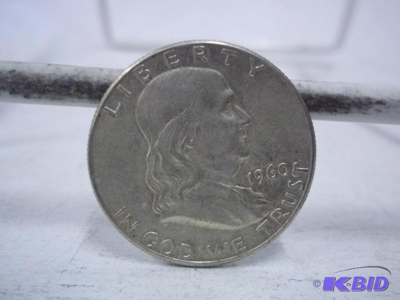 1960 Ben Franklin Half Dollar...