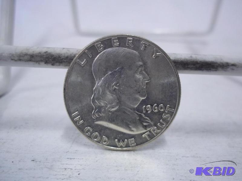 1960 Ben Franklin Half Dollar...