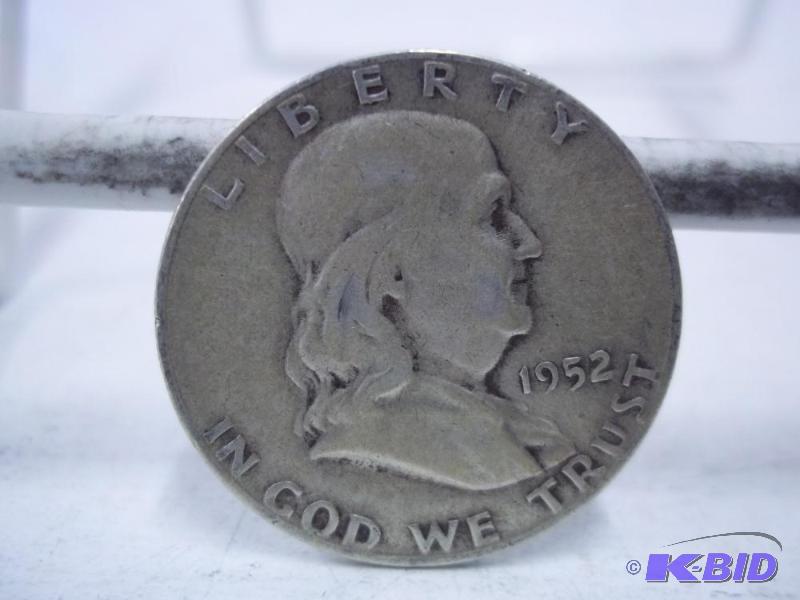 1952 Ben Franklin Half Dollar...