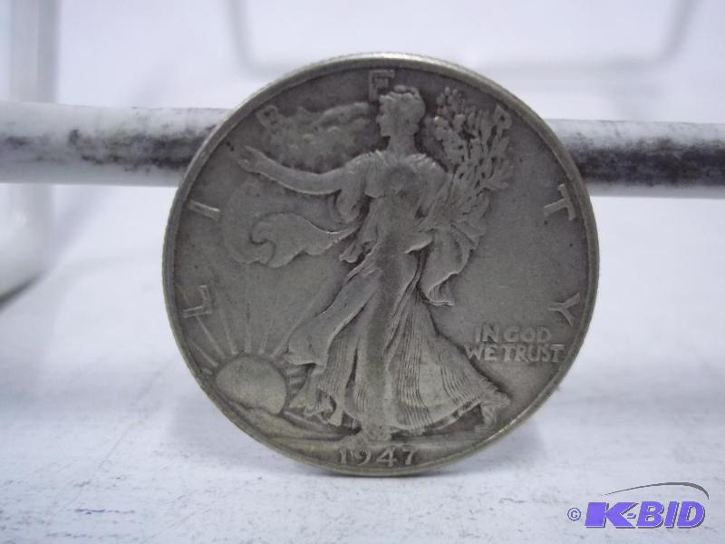 1947 Walking Liberty Half Dollar...