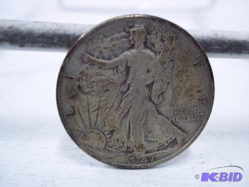 1947 Walking Liberty Half Dollar...