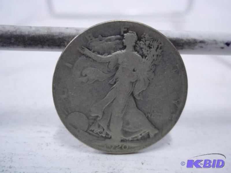 1920 Walking Liberty Half Dollar...