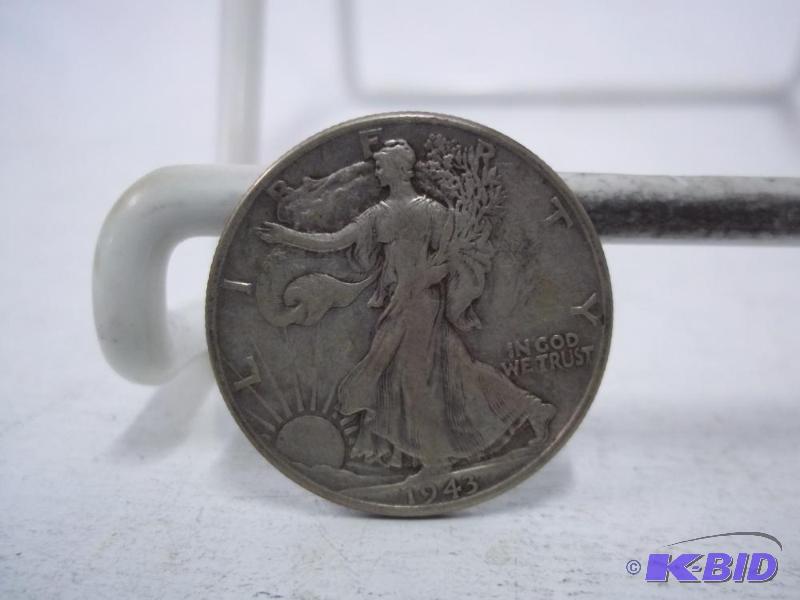 1943 Walking Liberty Half Dollar...