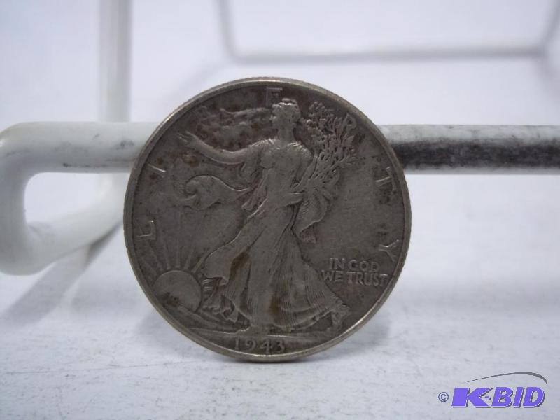 1943 Walking Liberty Half Dollar...