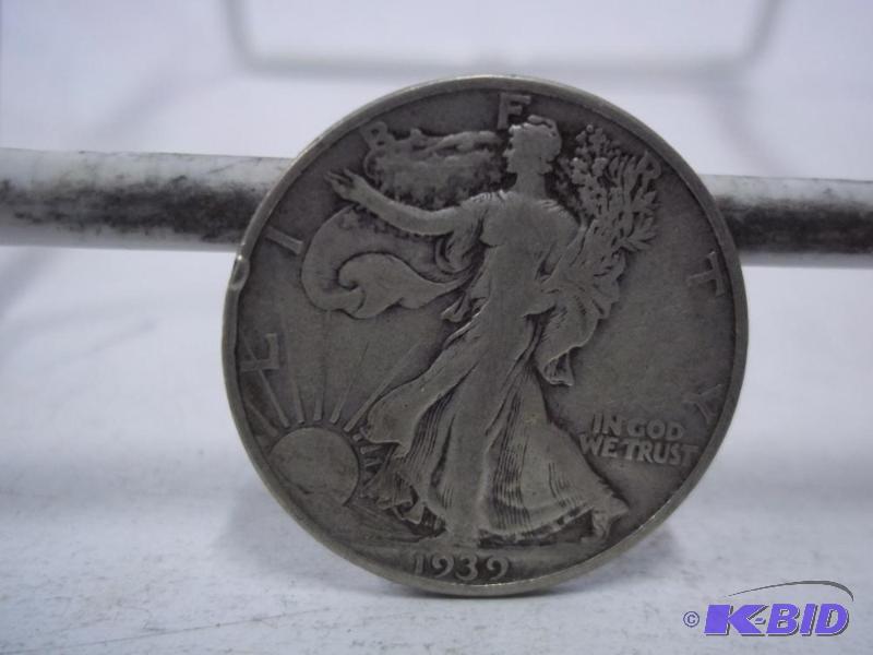 1939 Walking Liberty Half Dollar...