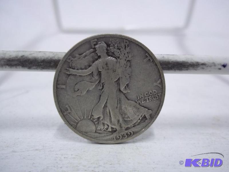 1939 Walking Liberty Half Dollar...