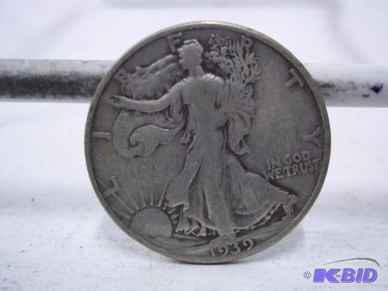 1939 Walking Liberty Half Dollar...