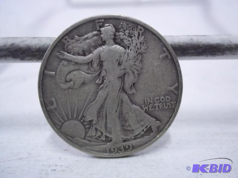 1939 Walking Liberty Half Dollar...