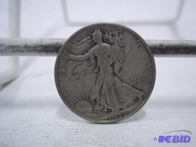 1939 Walking Liberty Half Dollar...