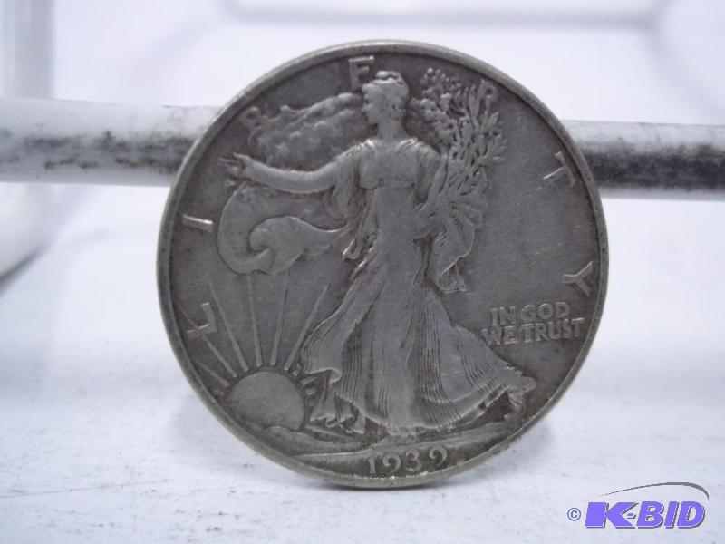 1939 Walking Liberty Half Dollar...