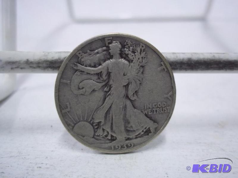 1939 Walking Liberty Half Dollar...
