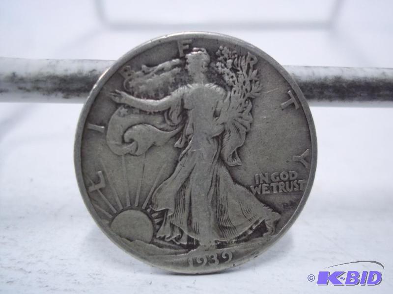 1939 Walking Liberty Half Dollar...