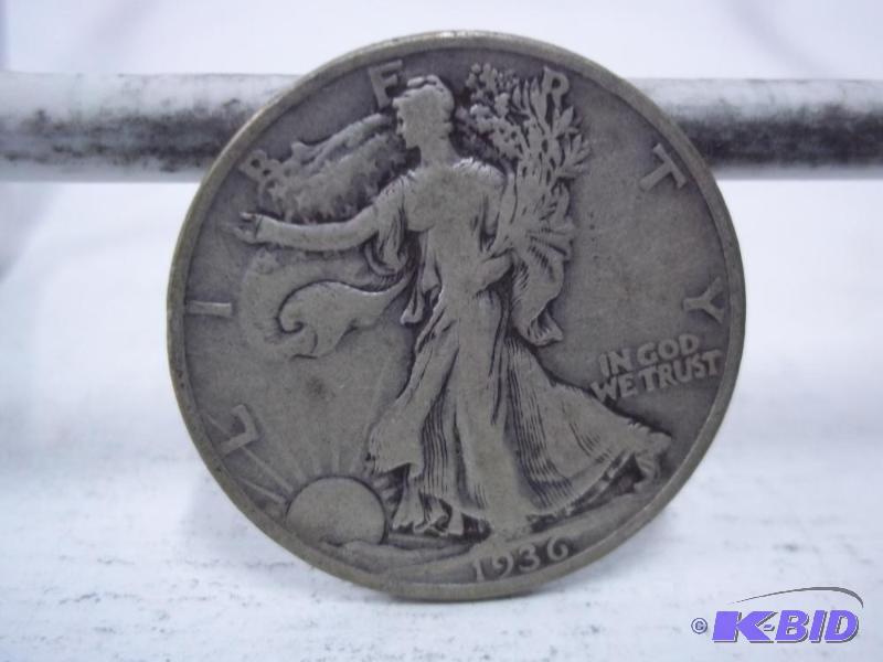 1936 Walking Liberty Half Dollar...