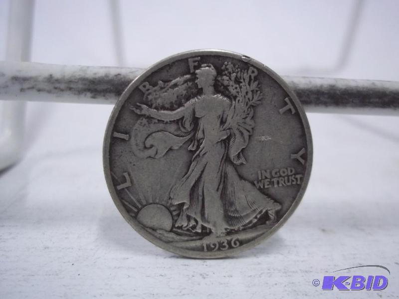 1936 Walking Liberty Half Dollar...