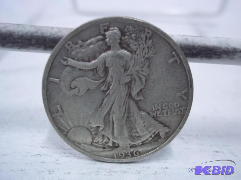 1936 Walking Liberty Half Dollar...