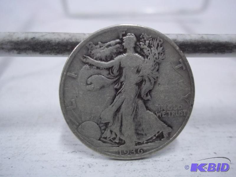 1936 Walking Liberty Half Dollar...