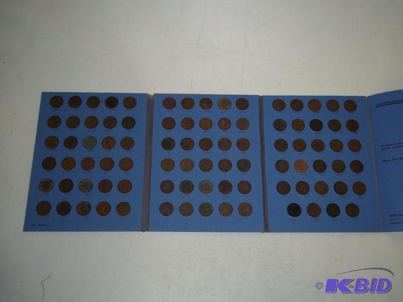 Collection of Indian Head Pennies, see pictur...