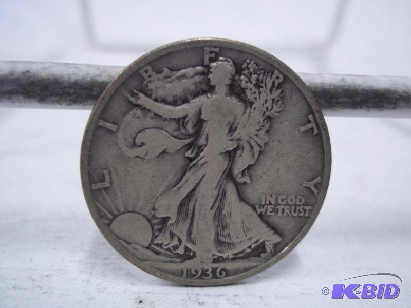 1936 Walking Liberty Half Dollar...