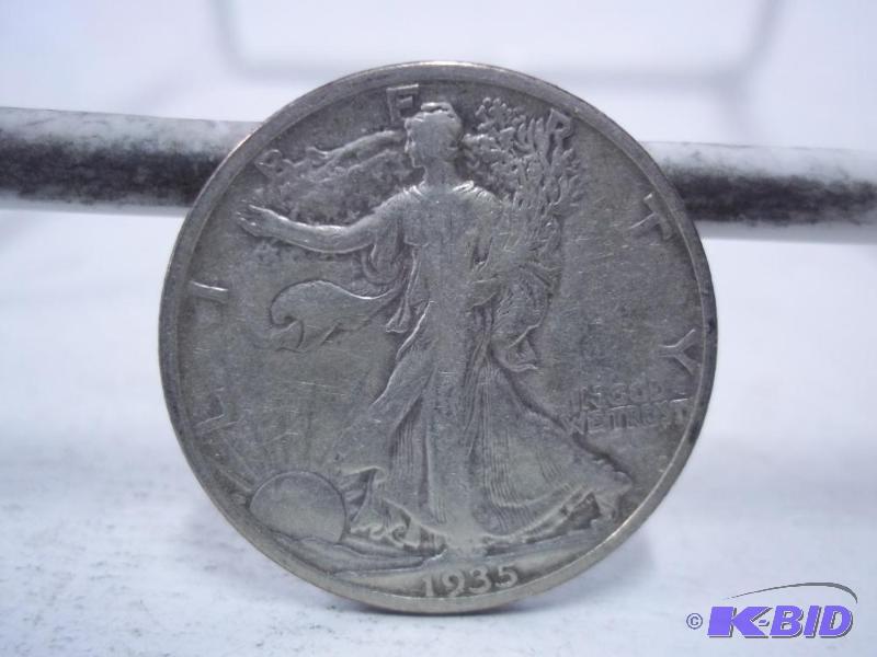 1935 Walking Liberty Half Dollar...