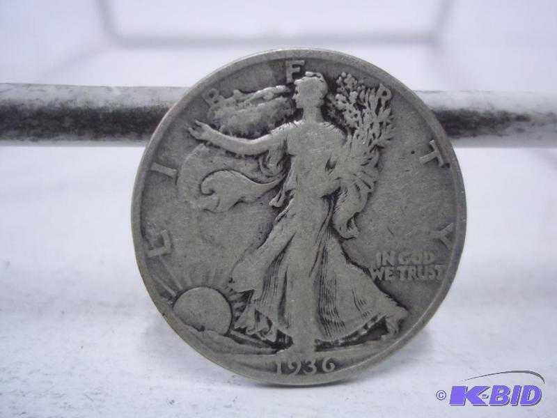 1936 Walking Liberty Half Dollar...