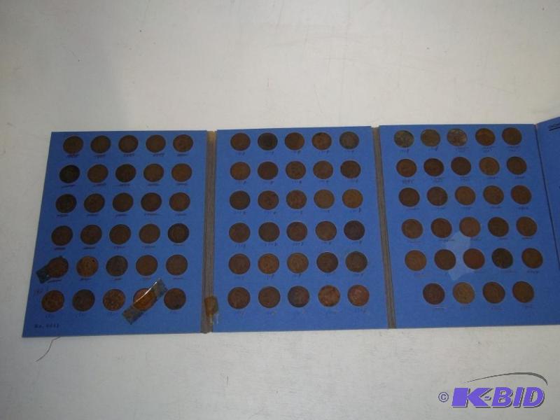 Collection of Indian Head Pennies, see pictur...