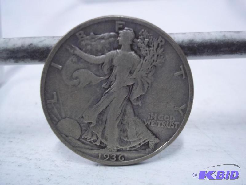 1936 Walking Liberty Half Dollar...