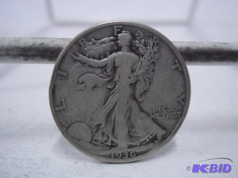 1936 Walking Liberty Half Dollar...