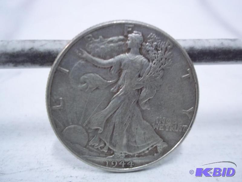 1944 Walking Liberty Half Dollar...