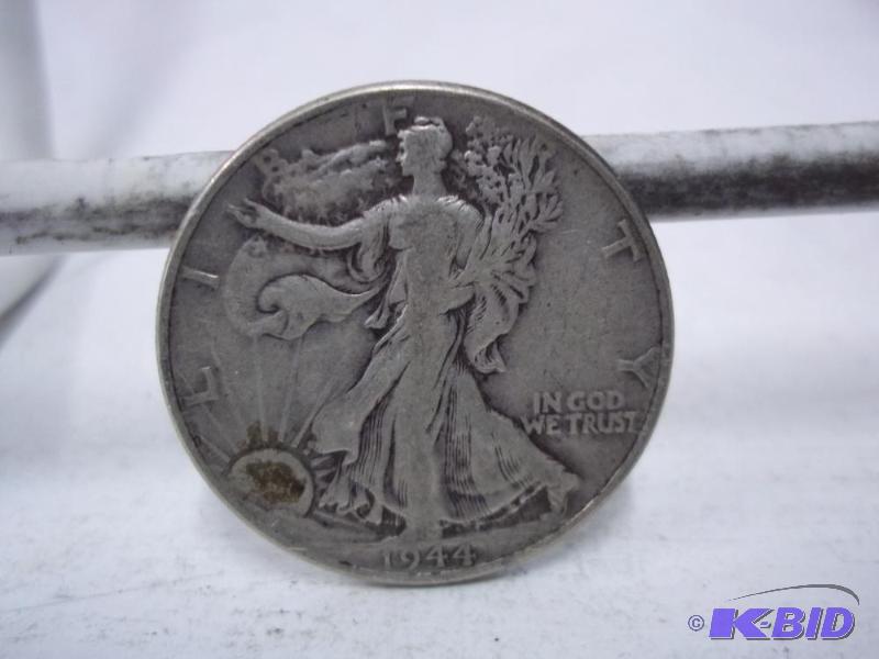 1944 Walking Liberty Half Dollar...