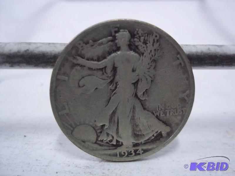 1934 Walking Liberty Half Dollar...