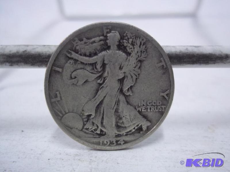 1934 Walking Liberty Half Dollar...
