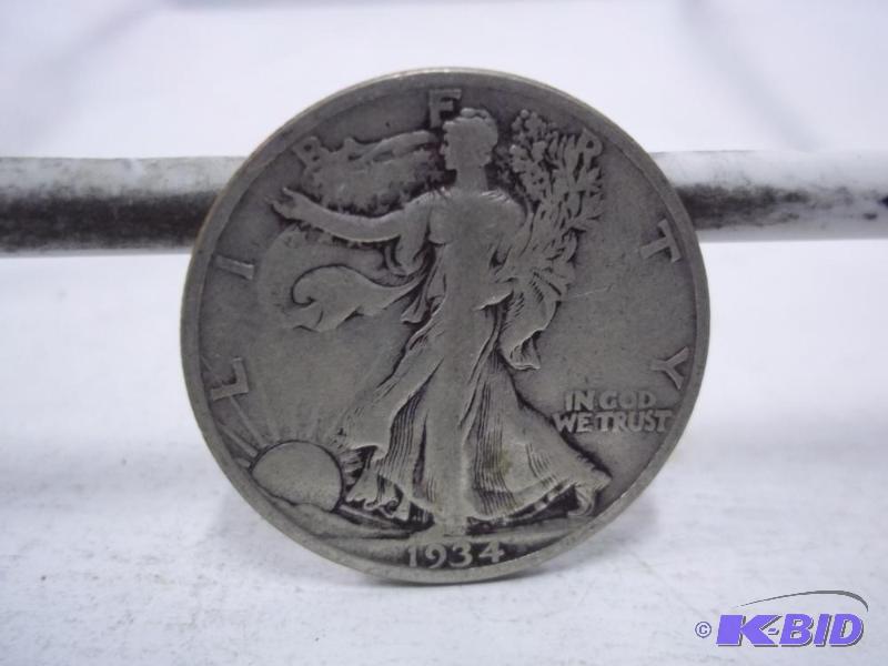 1934 Walking Liberty Half Dollar...