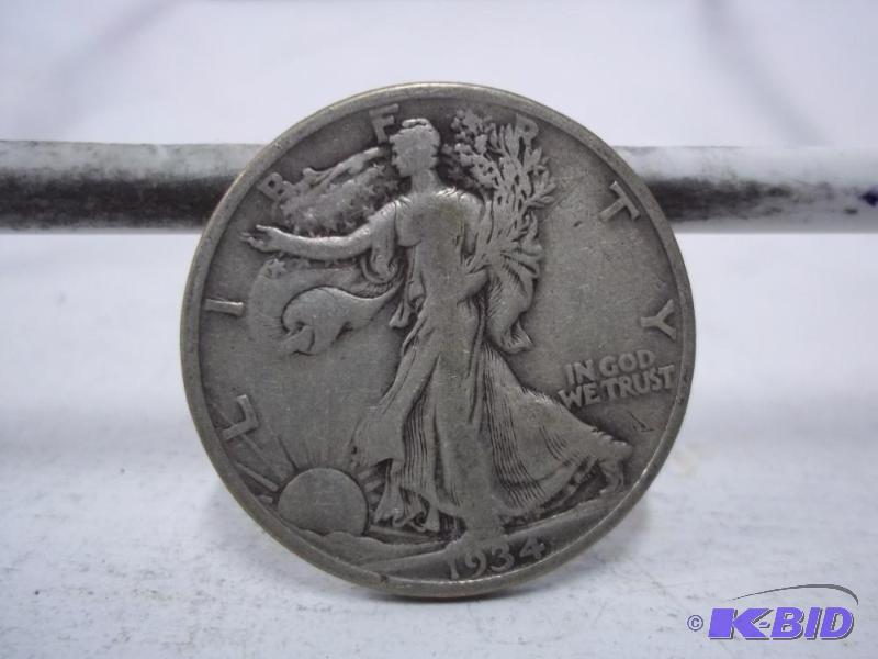 1934 Walking Liberty Half Dollar...