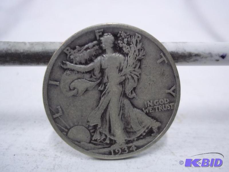 1934 Walking Liberty Half Dollar...
