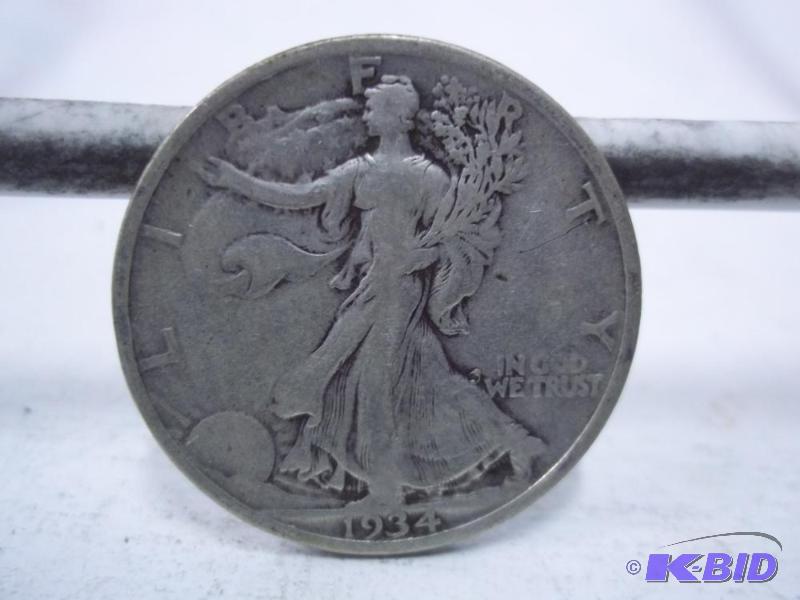 1934 Walking Liberty Half Dollar...