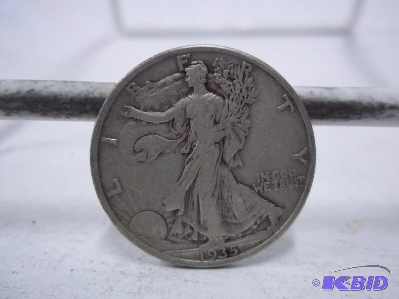 1935 Walking Liberty Half Dollar...