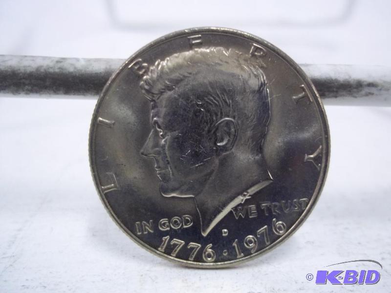 Bicentennial Kennedy Half dollar 1776 - 1976,...
