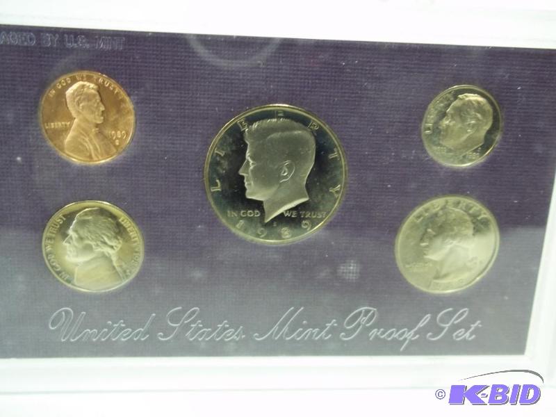 1989 United States Mint Proof Set...