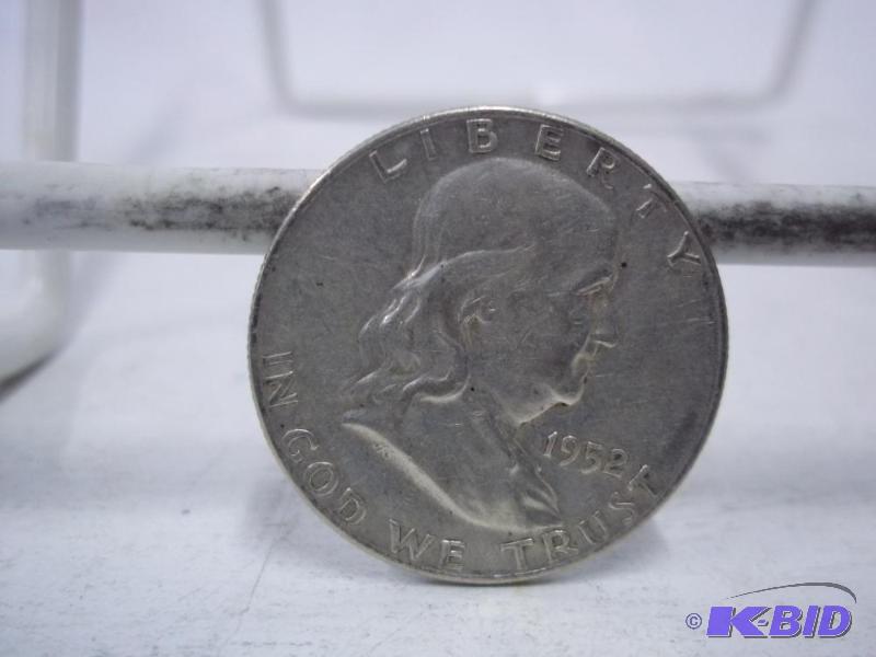 1952 Ben Franklin Half Dollar...