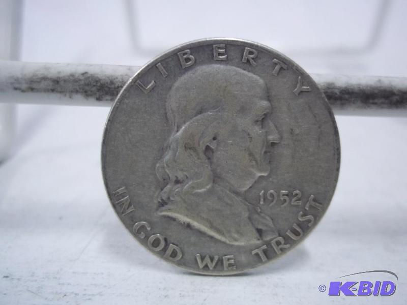 1952 Ben Franklin Half Dollar...