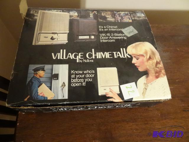 Nutone chime talk door answering intercom. Ne...