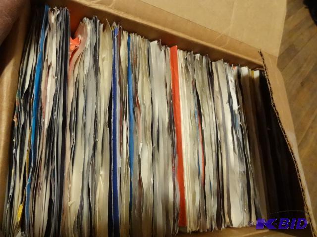 Box full of misc records. All are 45s...
