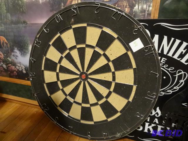 Cork dart board...