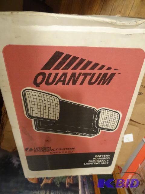 Lithonia Quantum battery powered emergency li...