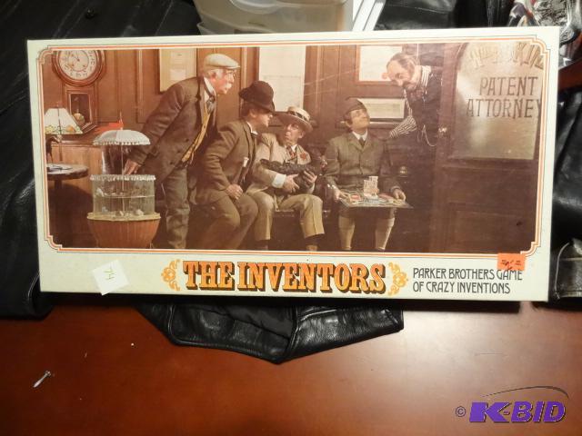 The inventors Parker Brothers game...