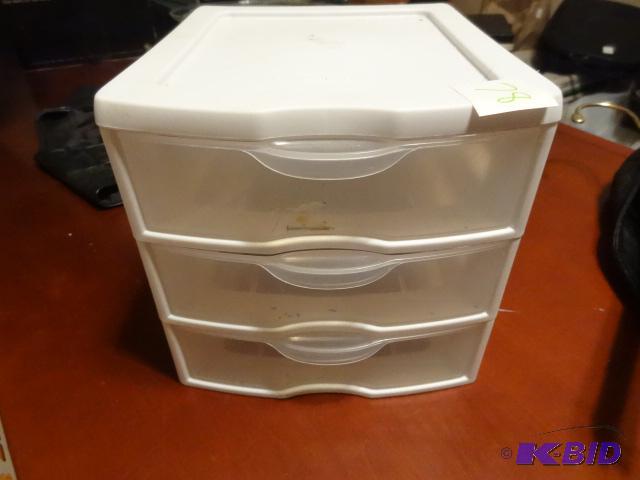 Mini sterilite 3 drawer bin...