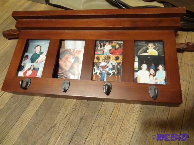 Wall hanging coat hook  picture frame...