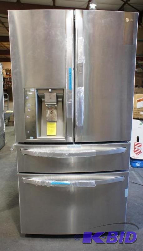 lot 1 image: New LG Refrigerator - Model # (LMXS30776S) - ...