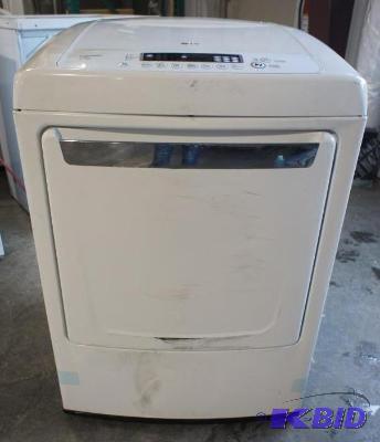 lot 9 image: New LG Dryer - Model # (DLG1102W) - MSRP $679...