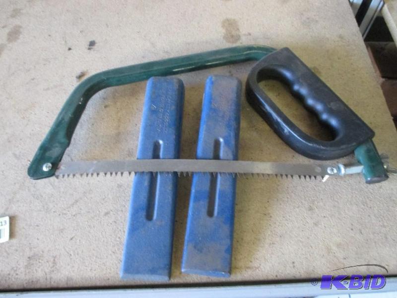2 wedges and a saw...